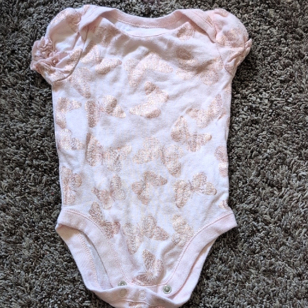 Bundles 0-3mo Butterfly Onesie